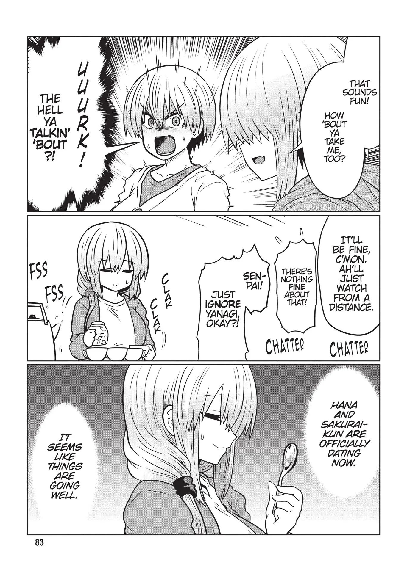 Uzaki-Chan Wa Asobitai! - Chapter 91