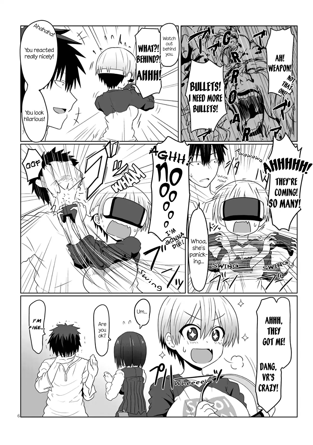 Uzaki-Chan Wa Asobitai! - Chapter 3.2: Kouhai And Vr