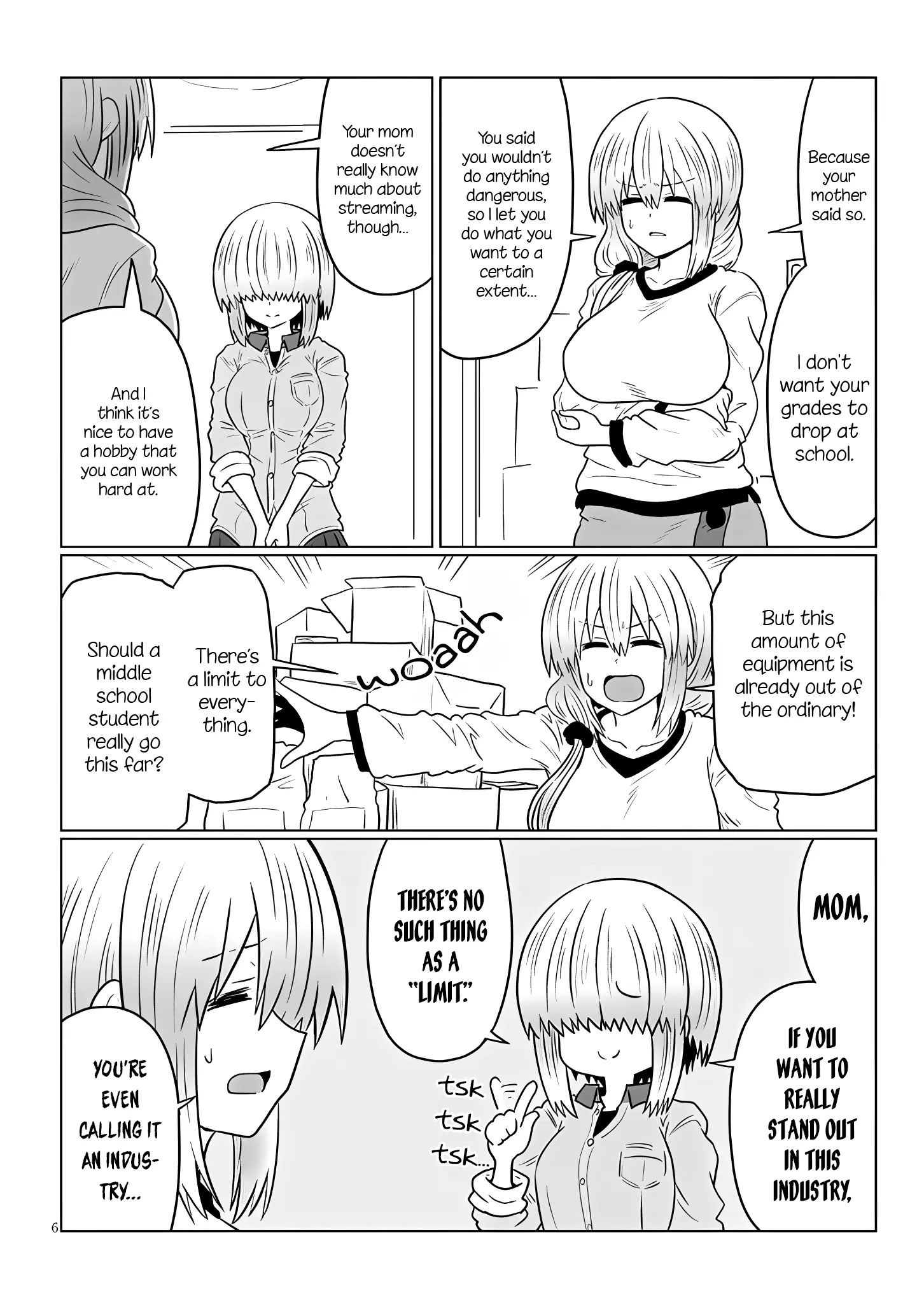 Uzaki-Chan Wa Asobitai! - Chapter 116: Kouhai And Her Sister's Room