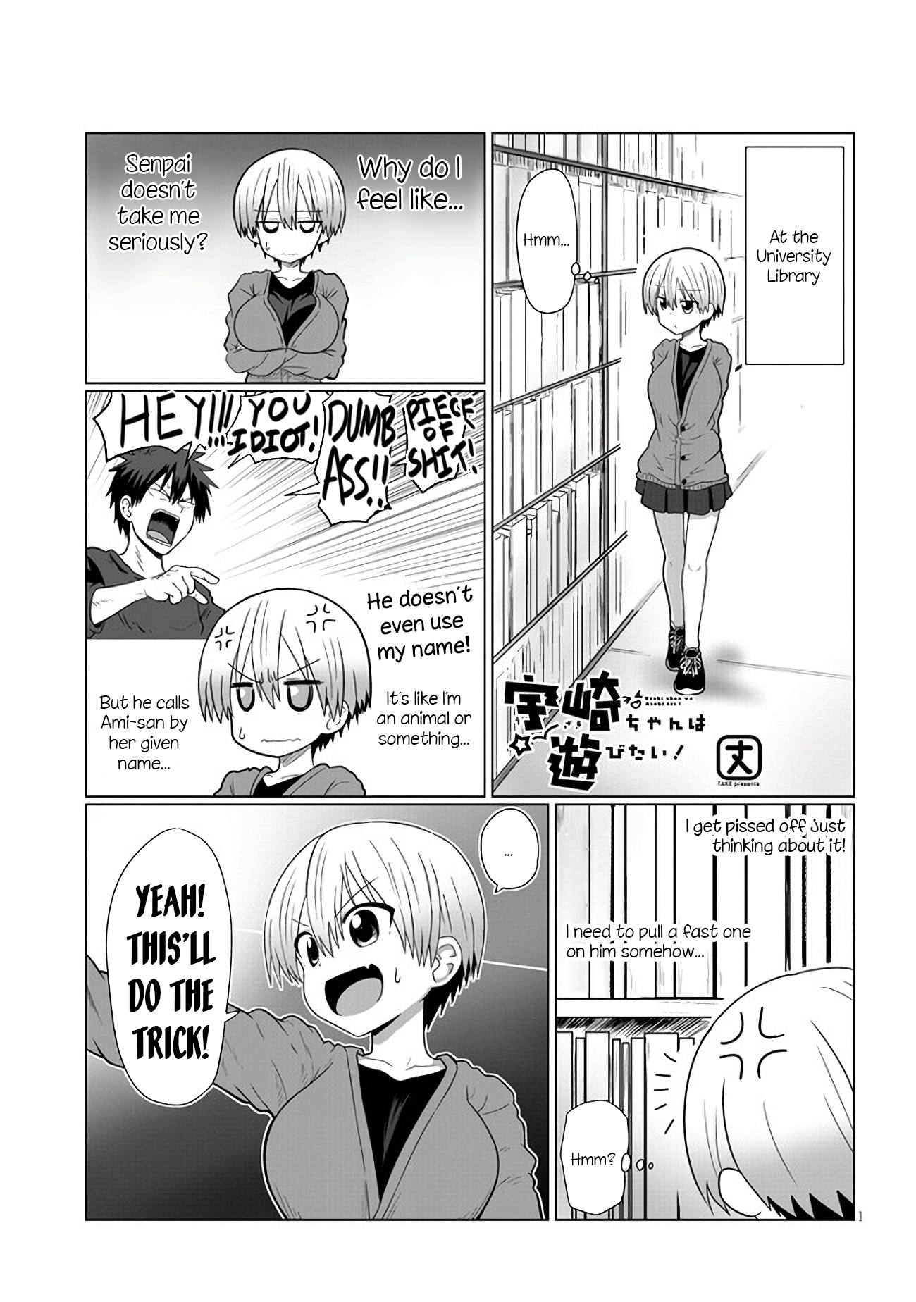 Uzaki-Chan Wa Asobitai! - Vol.1 Chapter 10: Kouhai And Hypnotism