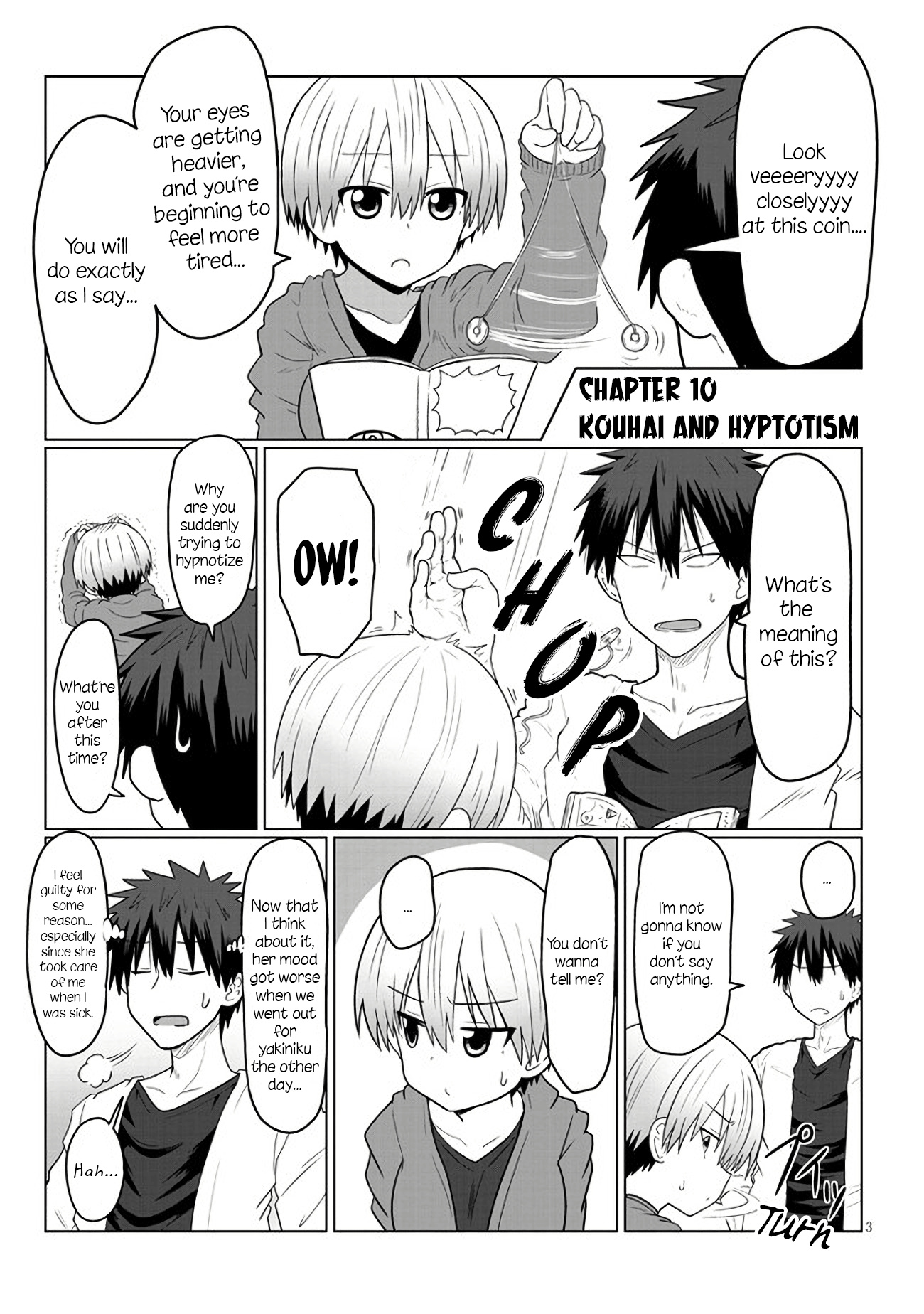 Uzaki-Chan Wa Asobitai! - Vol.1 Chapter 10: Kouhai And Hypnotism