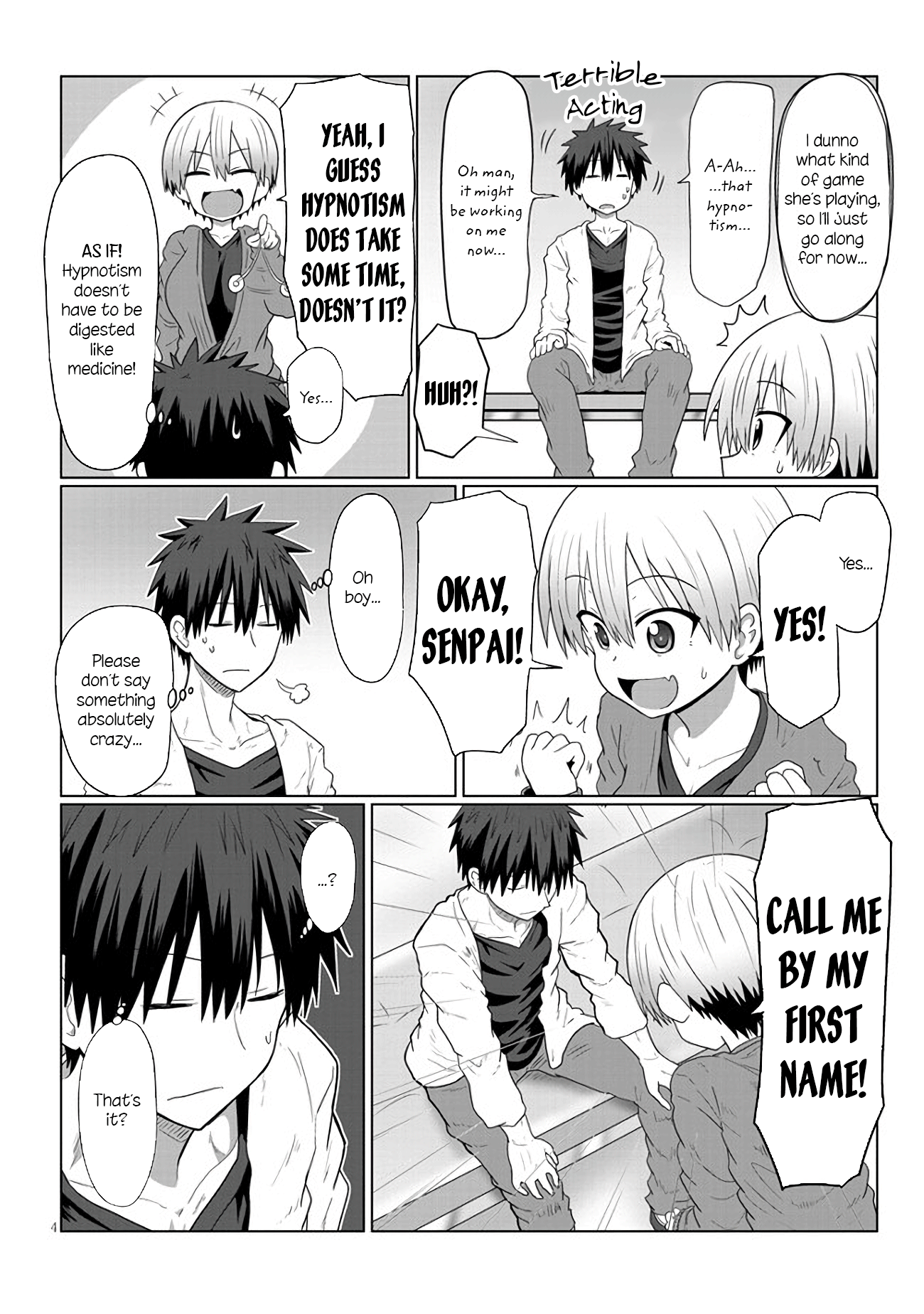 Uzaki-Chan Wa Asobitai! - Vol.1 Chapter 10: Kouhai And Hypnotism