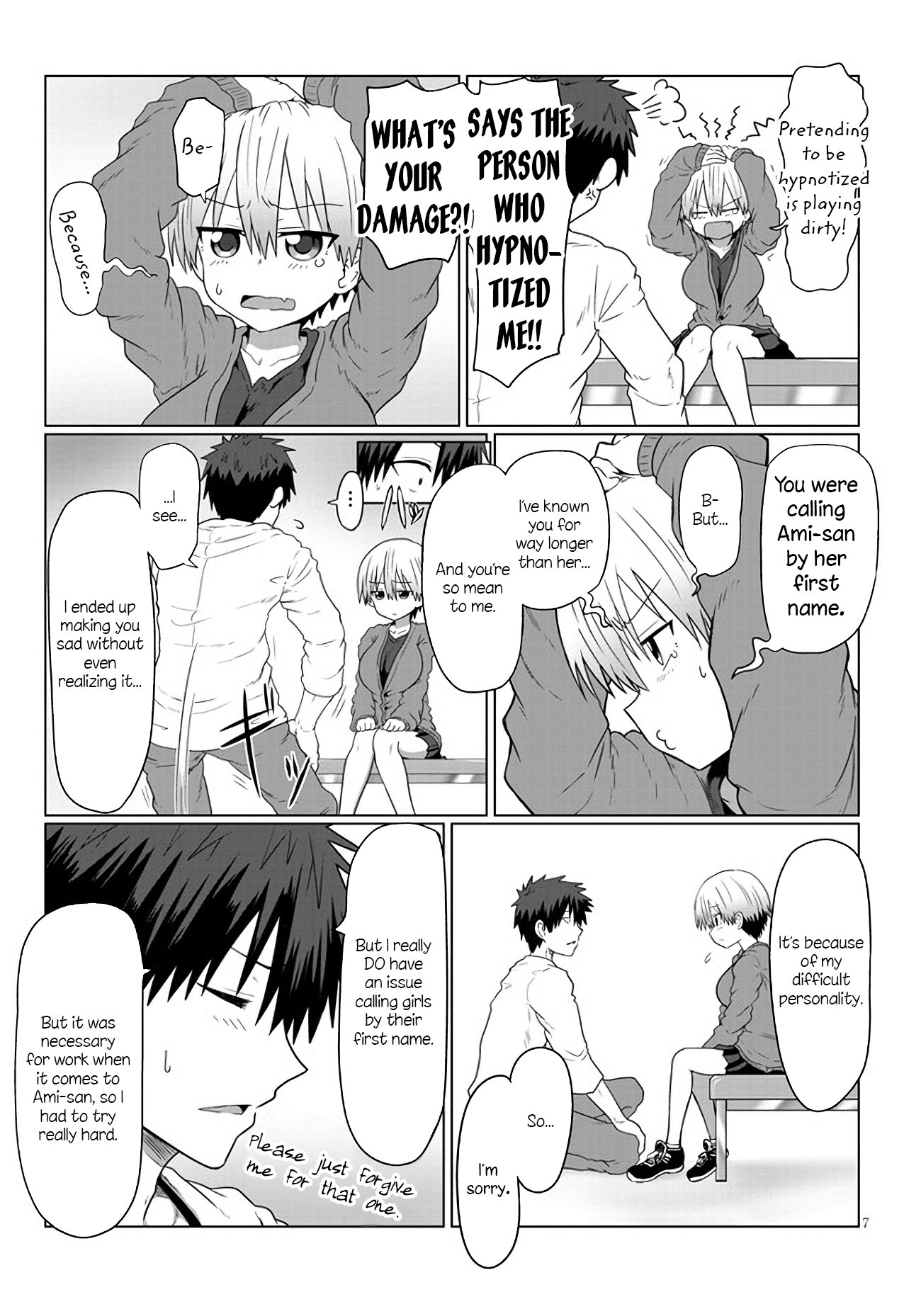 Uzaki-Chan Wa Asobitai! - Vol.1 Chapter 10: Kouhai And Hypnotism