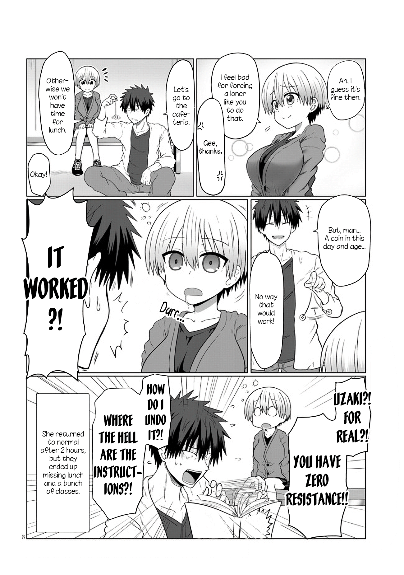 Uzaki-Chan Wa Asobitai! - Vol.1 Chapter 10: Kouhai And Hypnotism