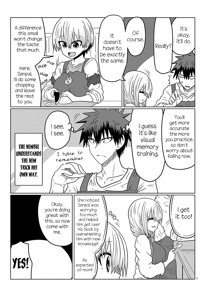 Uzaki-Chan Wa Asobitai! - Chapter 45: Kouhai And Cooking Training 3