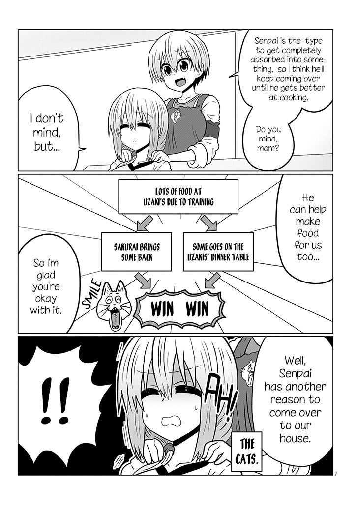 Uzaki-Chan Wa Asobitai! - Chapter 45: Kouhai And Cooking Training 3