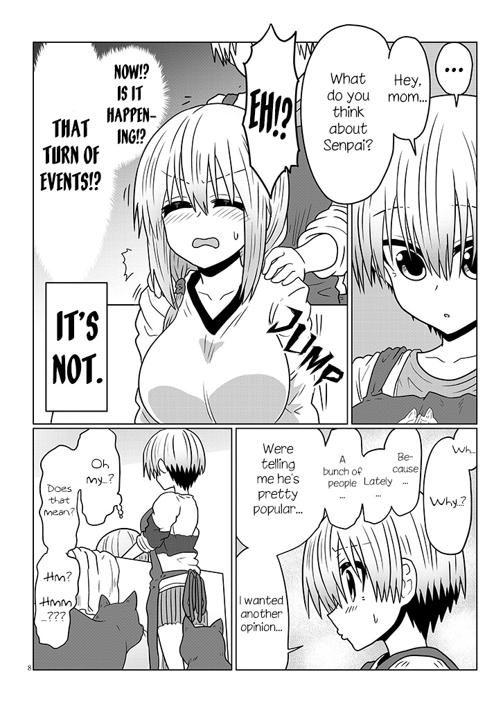 Uzaki-Chan Wa Asobitai! - Chapter 45: Kouhai And Cooking Training 3