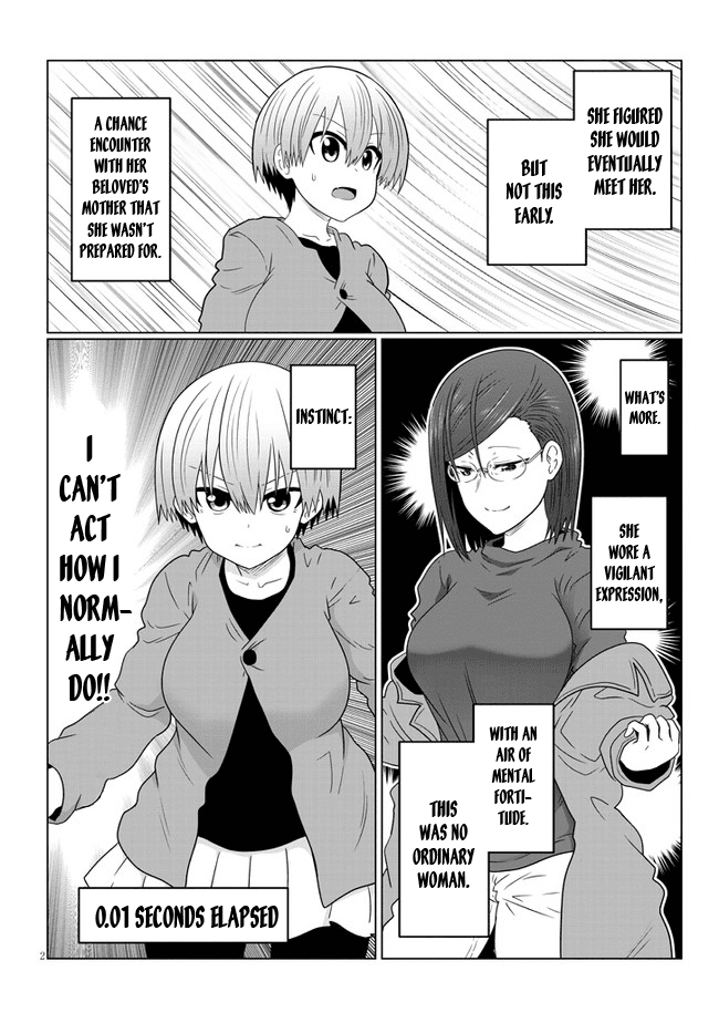 Uzaki-Chan Wa Asobitai! - Chapter 76: Kouhai And Mother