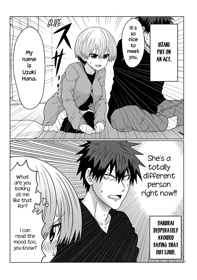 Uzaki-Chan Wa Asobitai! - Chapter 76: Kouhai And Mother