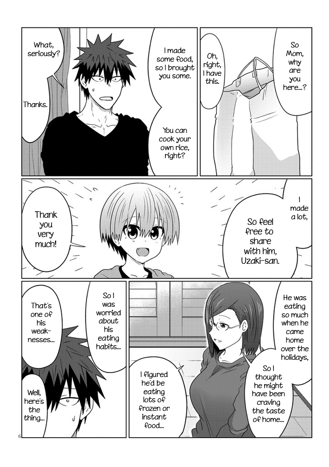 Uzaki-Chan Wa Asobitai! - Chapter 76: Kouhai And Mother