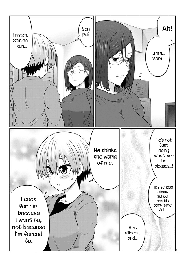 Uzaki-Chan Wa Asobitai! - Chapter 76: Kouhai And Mother