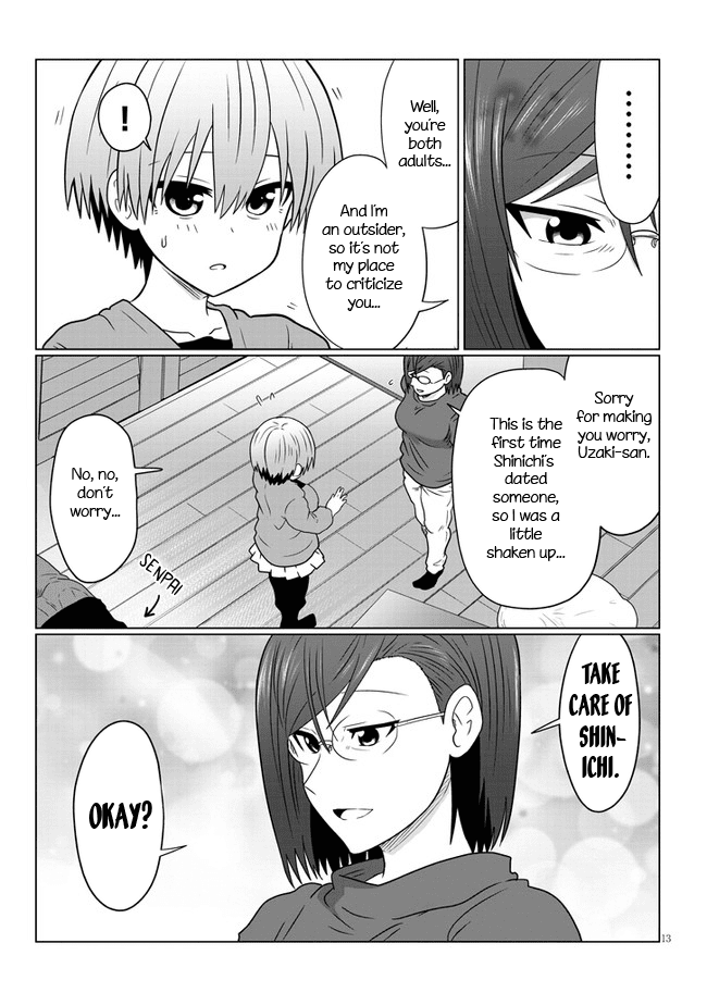 Uzaki-Chan Wa Asobitai! - Chapter 76: Kouhai And Mother