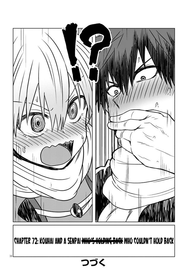 Uzaki-Chan Wa Asobitai! - Chapter 72: Kouhai And A Senpai Who's Holding Back