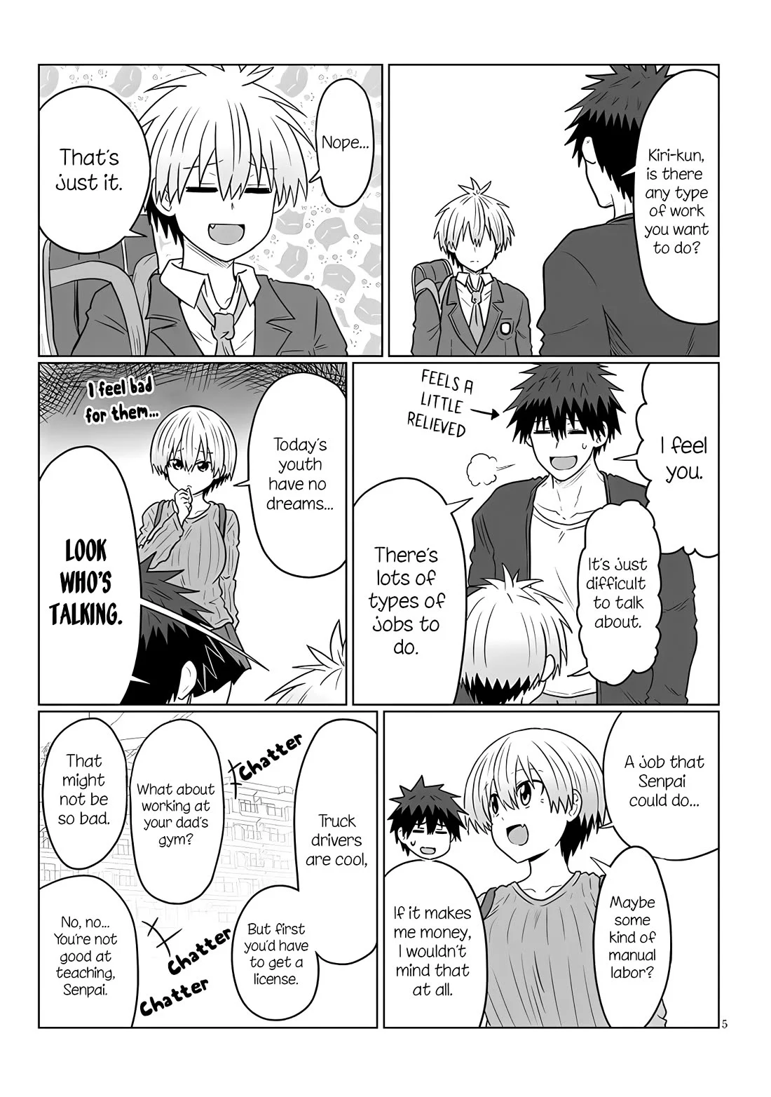 Uzaki-Chan Wa Asobitai! - Chapter 120: Kouhai And Job Hunting