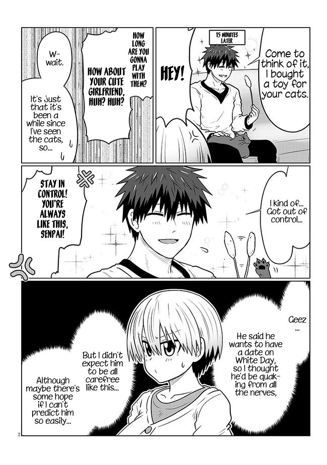 Uzaki-Chan Wa Asobitai! - Chapter 91.1: Kouhai And White Day 2 (Part 1)