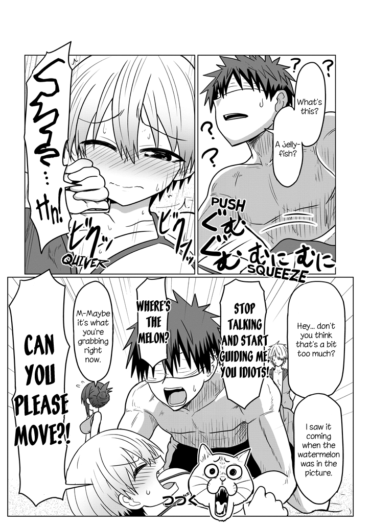 Uzaki-Chan Wa Asobitai! - Vol.2 Chapter 19: Kouhai And The Sea