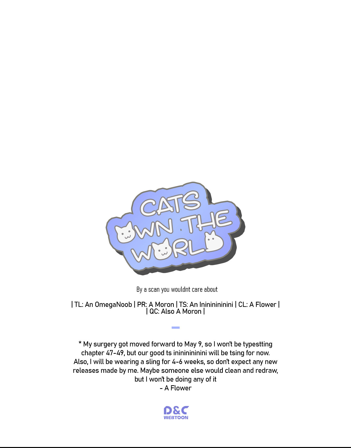 Cats Own The World - Vol.1 Chapter 47: Chp. 47