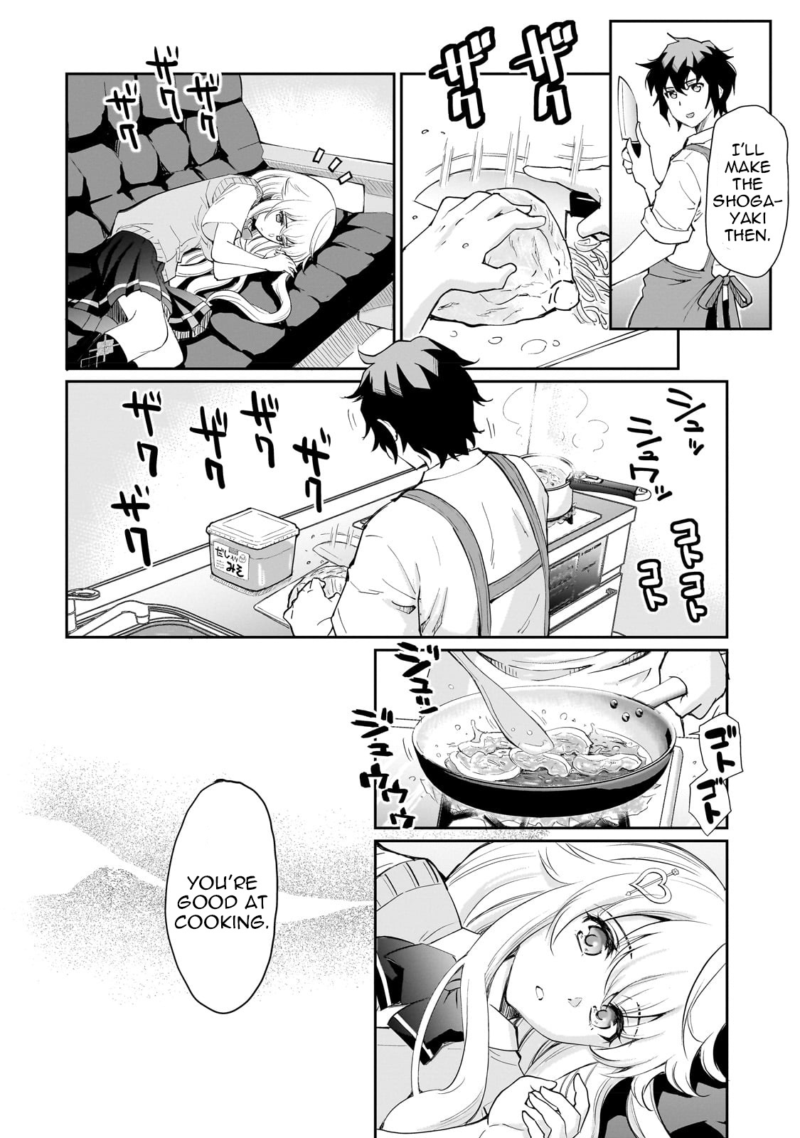 Isshou Hatarakitakunai Ore Ga Classmate No Daininki Idol Ni Natsukaretara - Chapter 2: The Hungry Idol②