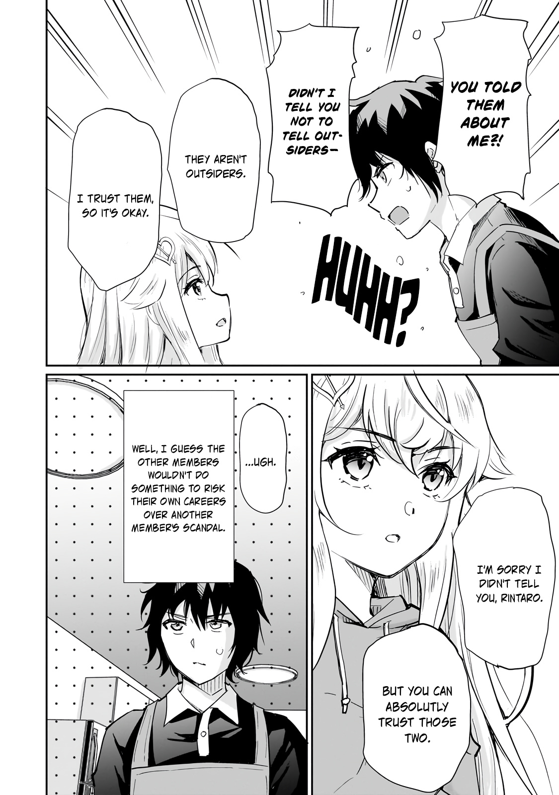 Isshou Hatarakitakunai Ore Ga Classmate No Daininki Idol Ni Natsukaretara - Chapter 6: Those Who Know The Secret.