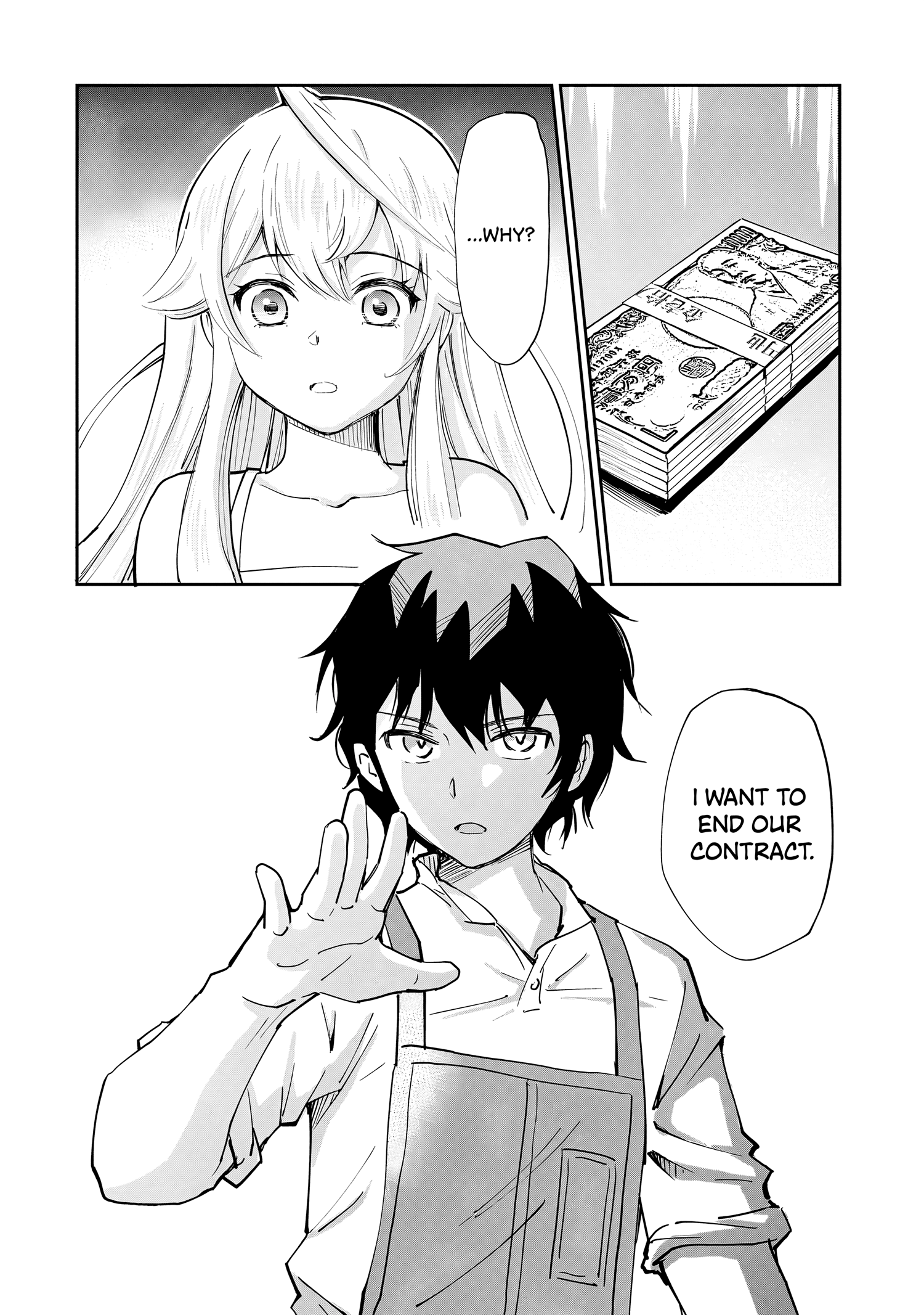 Isshou Hatarakitakunai Ore Ga Classmate No Daininki Idol Ni Natsukaretara - Chapter 9: Determination!