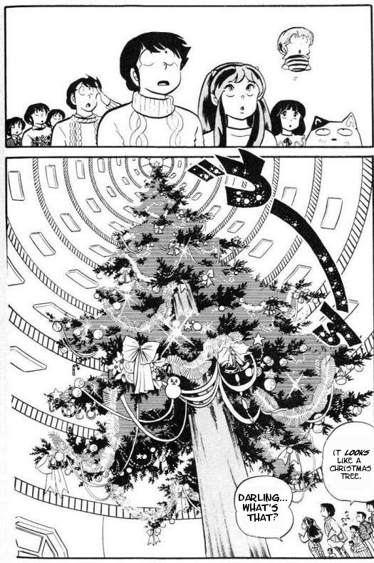 Urusei Yatsura - Vol.7 Chapter 163: Clamorous Party On A Christmast Tree