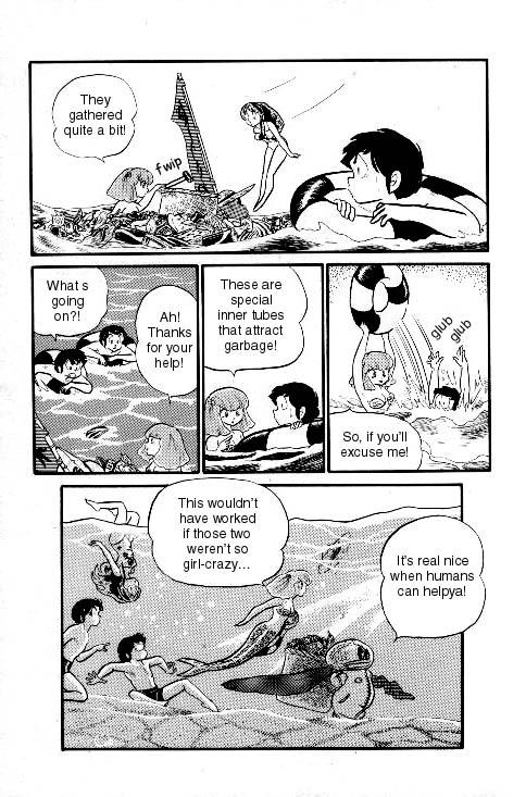 Urusei Yatsura - Vol.7 Chapter 146: Cleaning Up The Ocean!