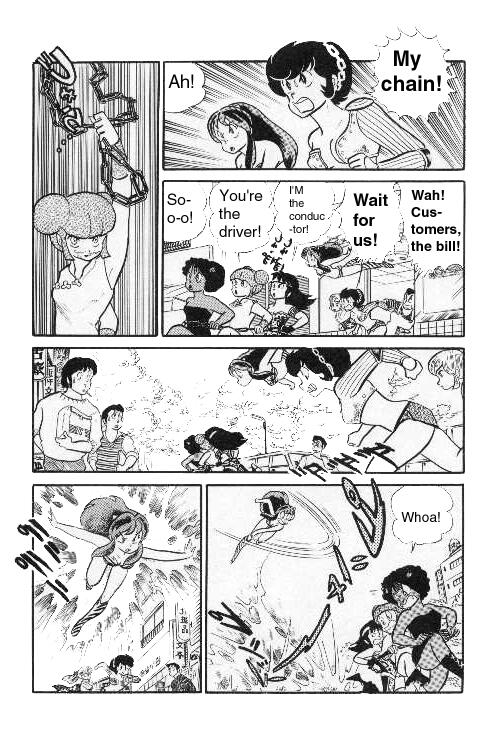 Urusei Yatsura - Vol.9 Chapter 200: Looking For A Lost Thing; Fierce Fight!3 Vs 3