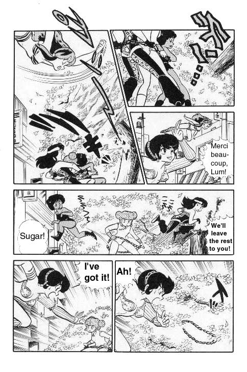 Urusei Yatsura - Vol.9 Chapter 200: Looking For A Lost Thing; Fierce Fight!3 Vs 3