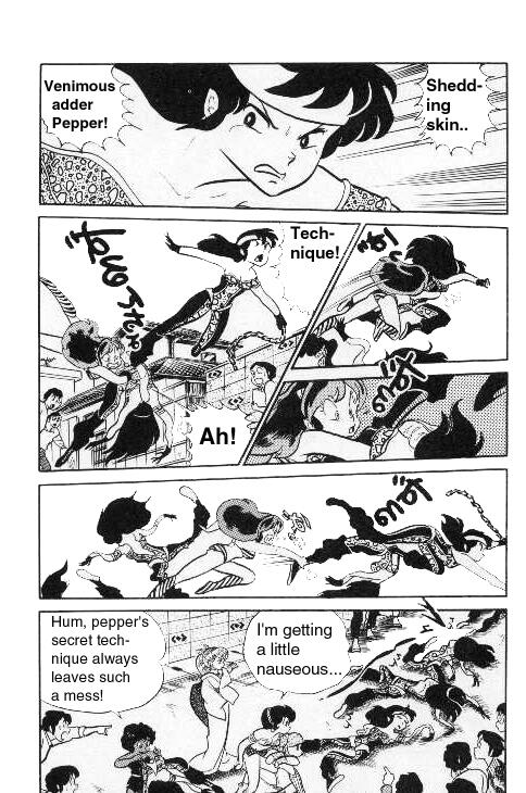 Urusei Yatsura - Vol.9 Chapter 200: Looking For A Lost Thing; Fierce Fight!3 Vs 3