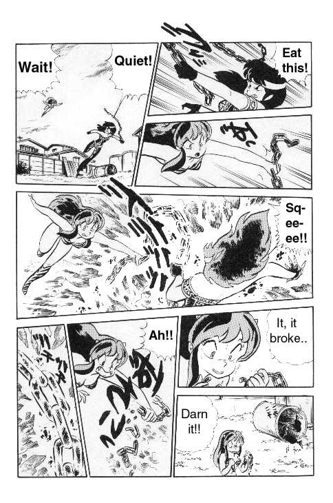 Urusei Yatsura - Vol.9 Chapter 200: Looking For A Lost Thing; Fierce Fight!3 Vs 3