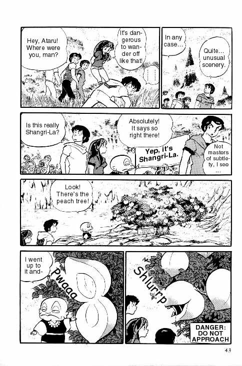 Urusei Yatsura - Vol.7 Chapter 143: Adventures In Shangri-La!!