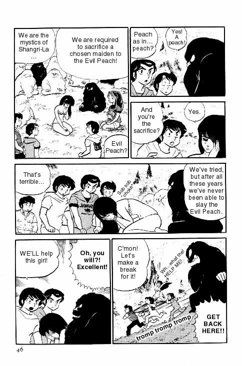 Urusei Yatsura - Vol.7 Chapter 143: Adventures In Shangri-La!!