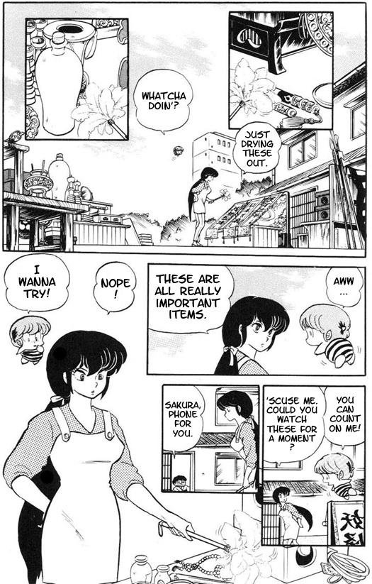 Urusei Yatsura - Vol.8 Chapter 174: Sexy Sakura's Exorcisms