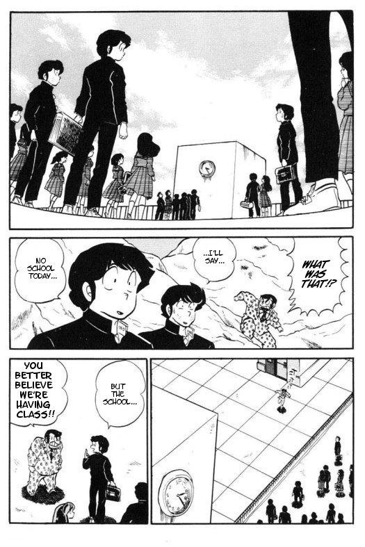 Urusei Yatsura - Vol.8 Chapter 173: Buried Classroom!!