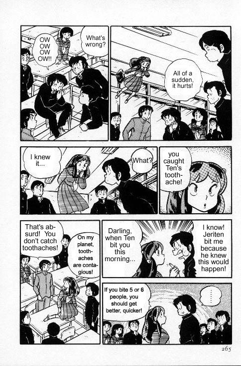 Urusei Yatsura - Vol.6 Chapter 131: Toothache Wars