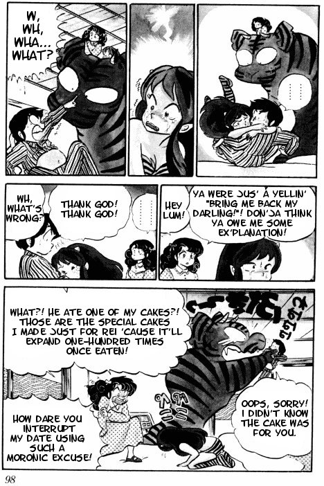 Urusei Yatsura - Vol.7 Chapter 162: My Love, Darling's Peril!!