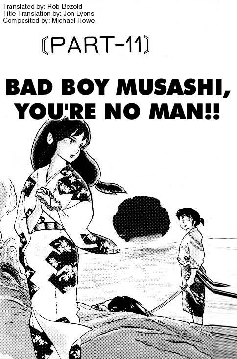 Urusei Yatsura - Vol.6 Chapter 126: Bad Boy Musashi, You're No Man!!