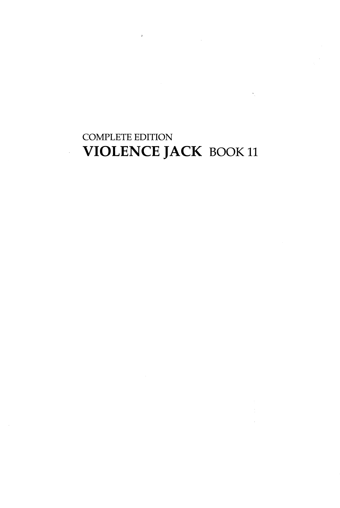 Violence Jack - Vol.11 Chapter 1.1: Arc 17: The Slave Farm