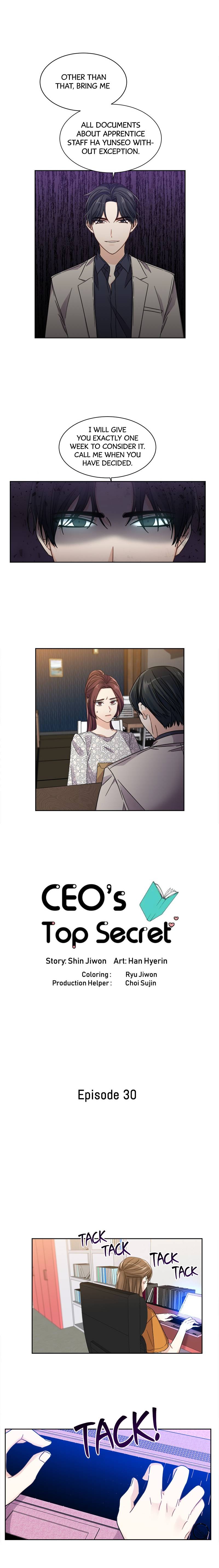 Ceo's Top Secret - Chapter 30