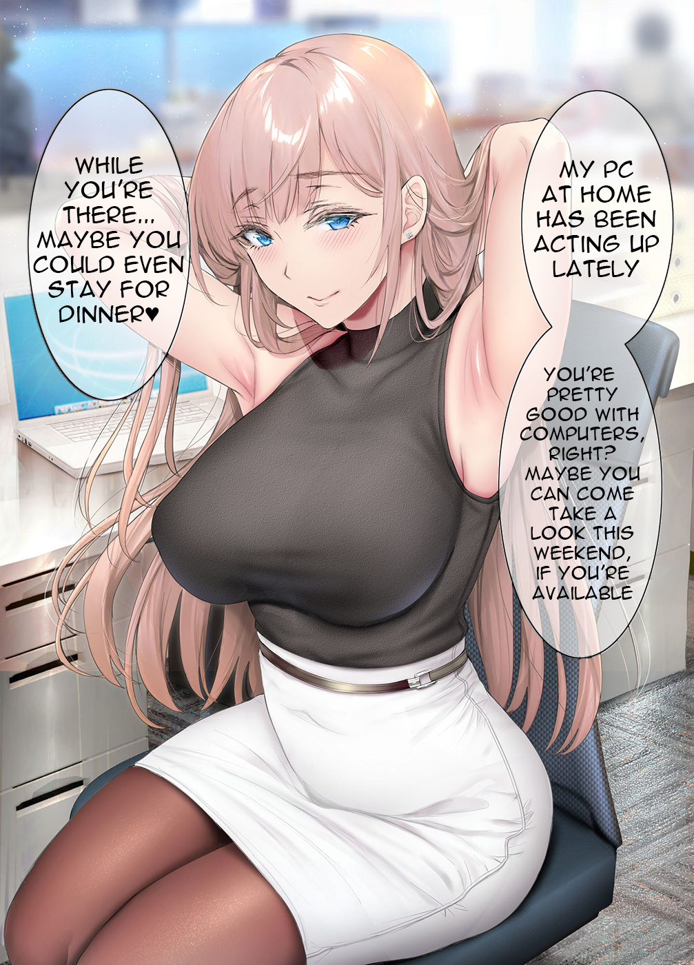 Kininaru Danshi Ni ○○ Suru On'nanoko. - Chapter 37.5: Colored