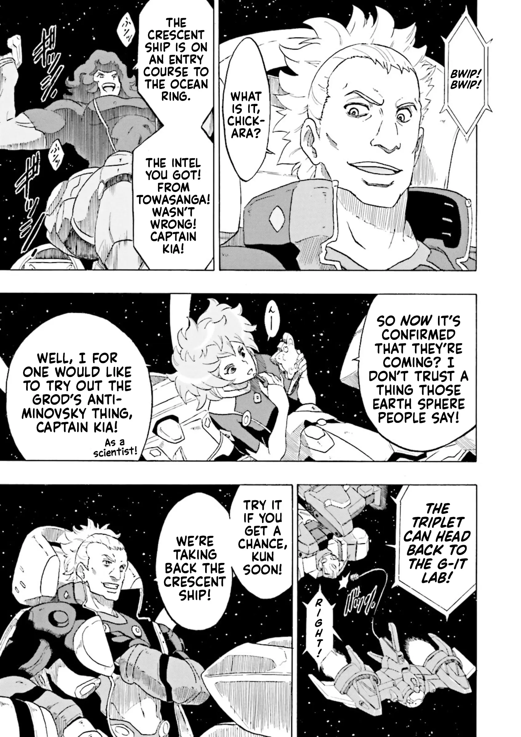 Gundam Reconguista In G - Vol.5 Chapter 18: Ride The Crescent Moon