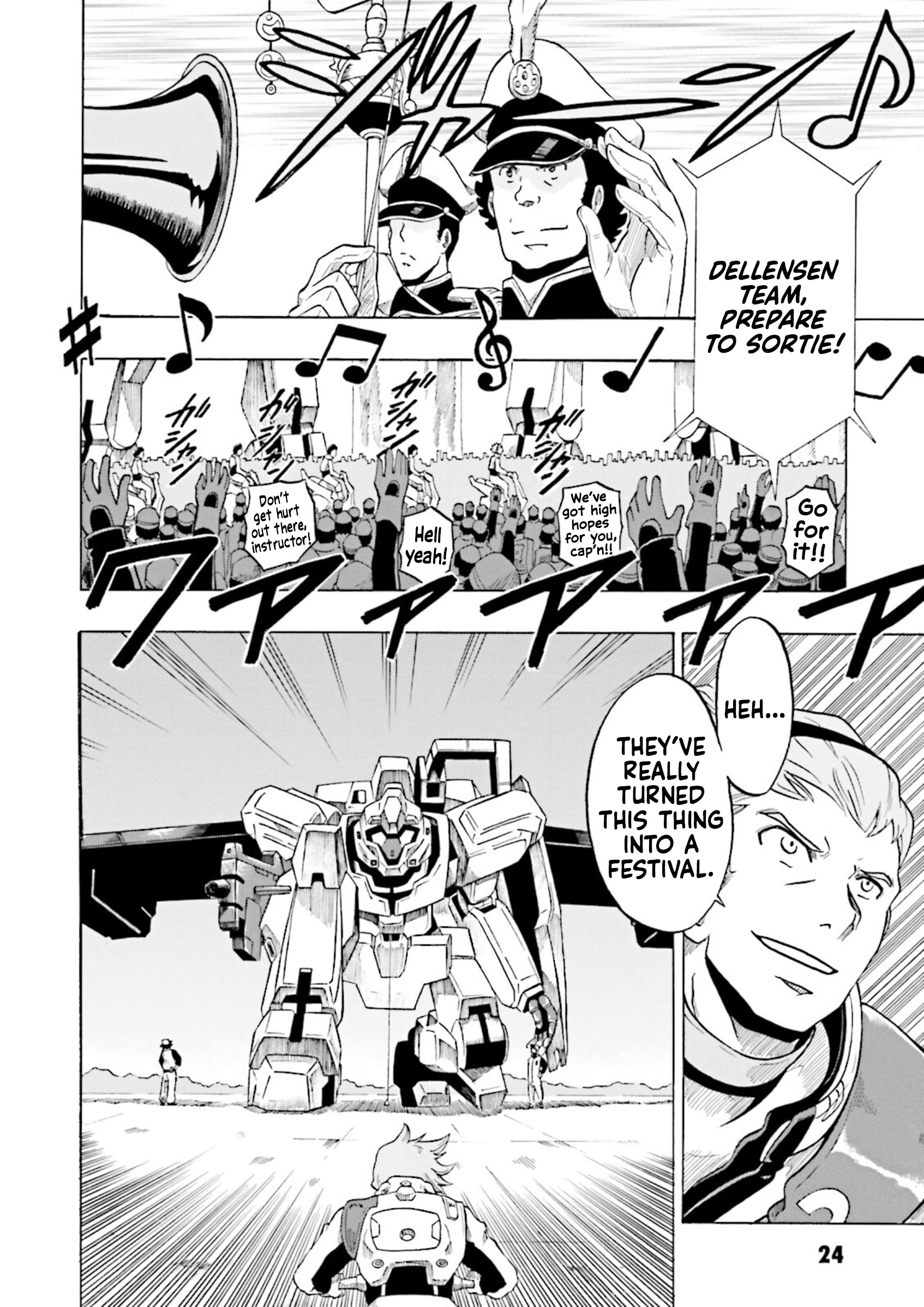 Gundam Reconguista In G - Vol.2 Chapter 4: The Enemy Is The Capital Army