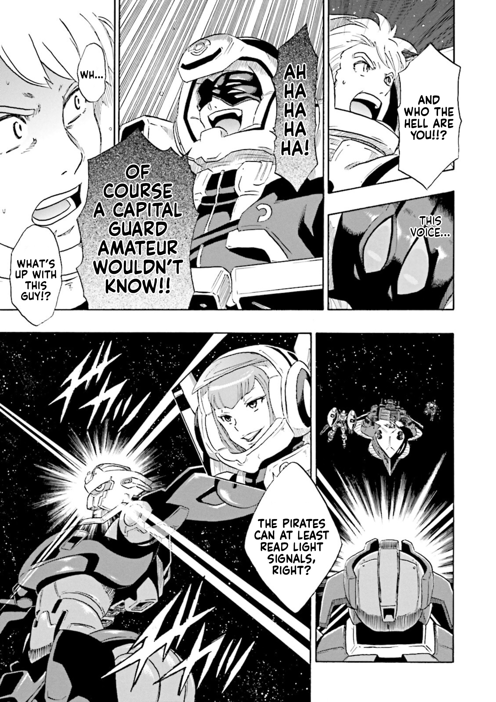 Gundam Reconguista In G - Vol.3 Chapter 11: Charge In! The Space War