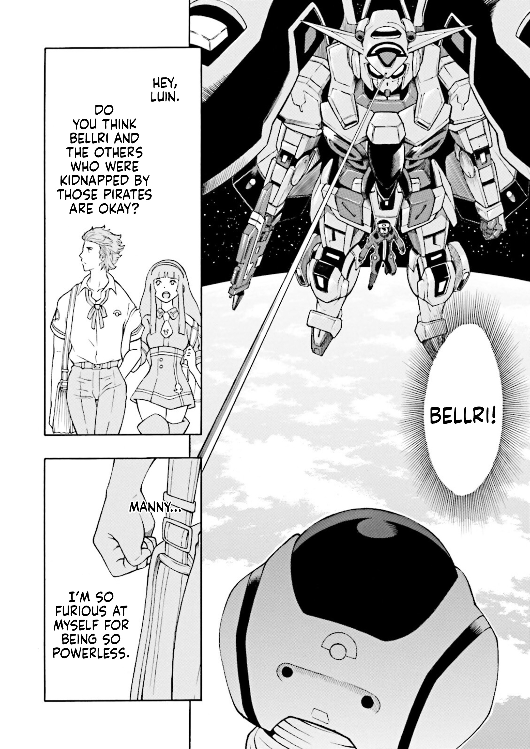 Gundam Reconguista In G - Vol.3 Chapter 11: Charge In! The Space War