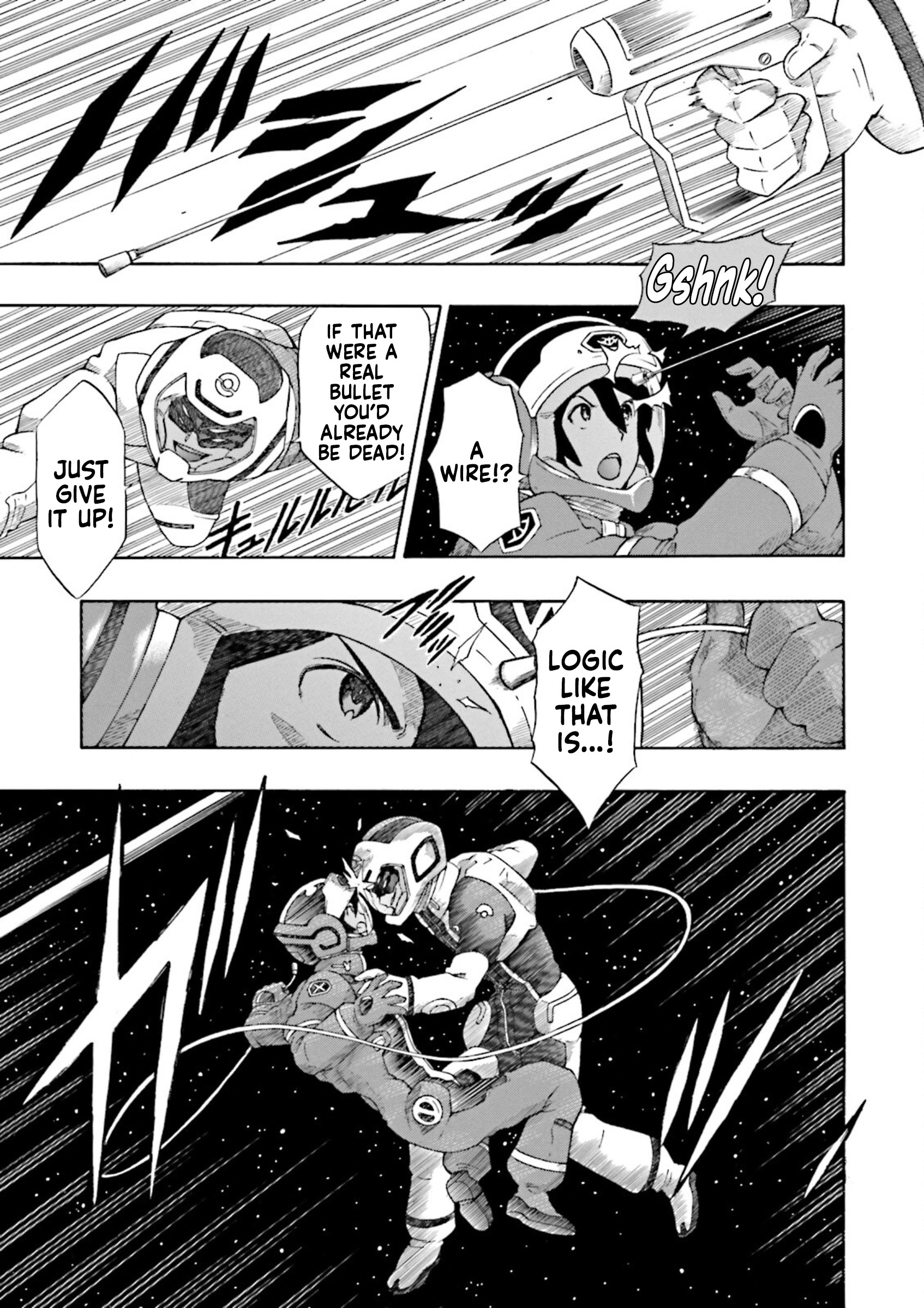 Gundam Reconguista In G - Vol.3 Chapter 11: Charge In! The Space War