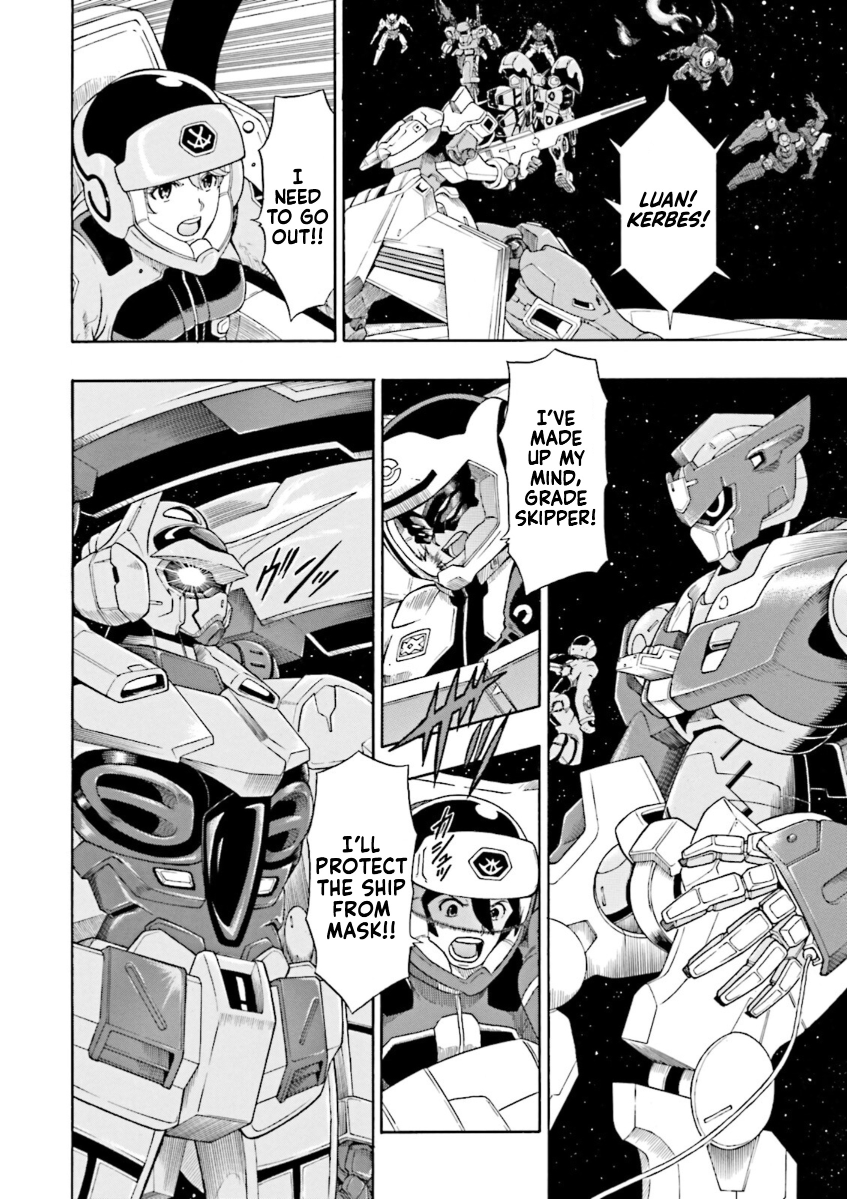 Gundam Reconguista In G - Vol.3 Chapter 11: Charge In! The Space War