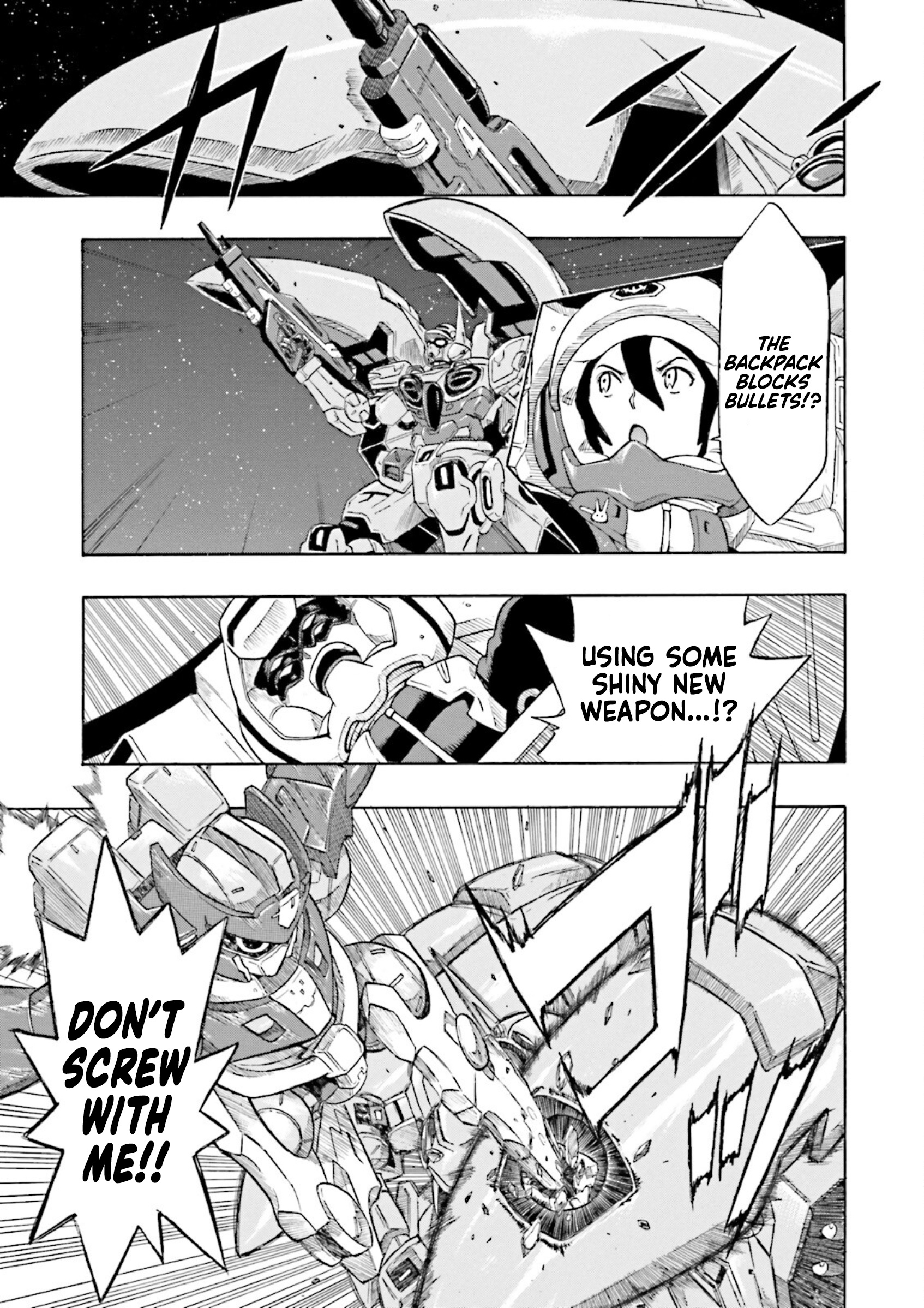 Gundam Reconguista In G - Vol.3 Chapter 11: Charge In! The Space War