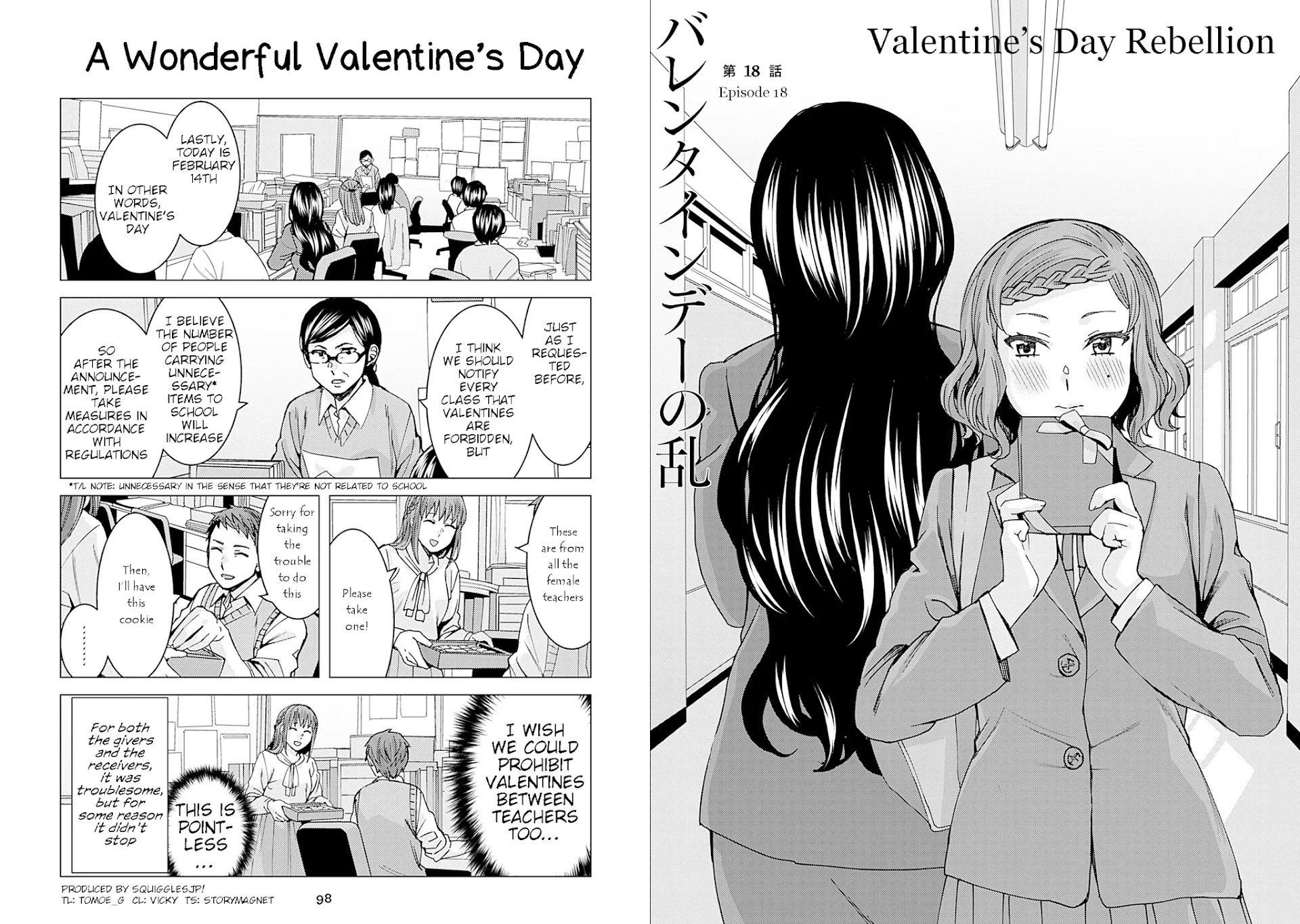 Kusanagi-Sensei Is Being Tested - Chapter 204: A Wonderful Valentine's Day