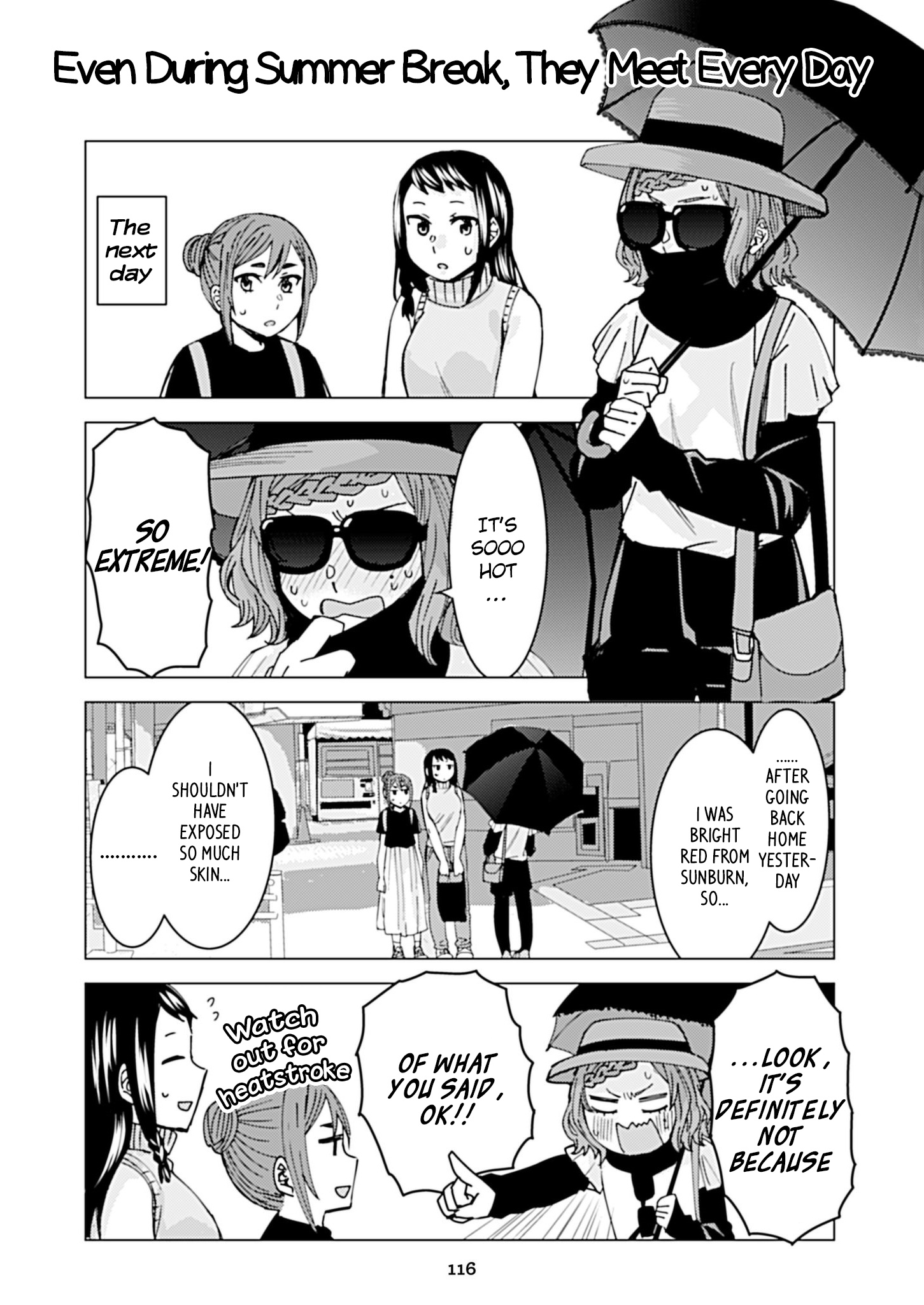 Kusanagi-Sensei Is Being Tested - Vol.1 Chapter 101: Even During Summer Break, They Meet Every Day