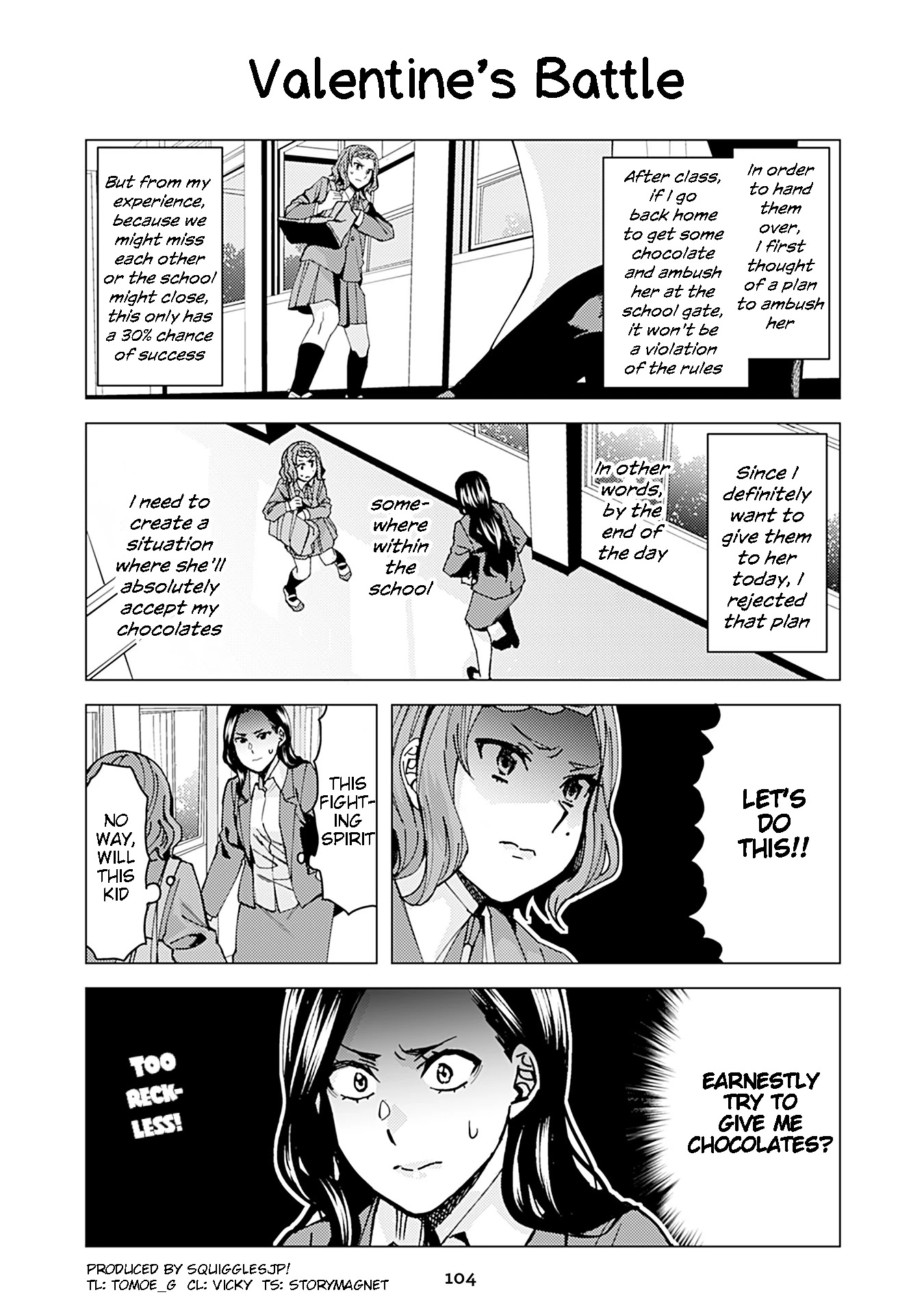 Kusanagi-Sensei Is Being Tested - Chapter 210: Valentine's Battle